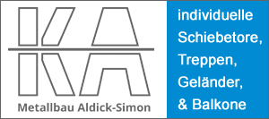 Partner Werbung Lookat online, Metallbau Aldick-Simon