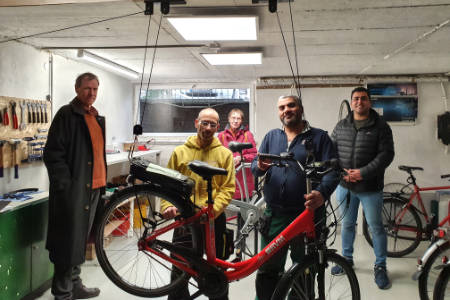 Gemeinnützige Fahrradwerkstatt in Mettingen geöffnet