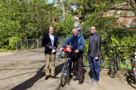 Den Radverkehr gemeinsam voranbringen - ADFC-Kreisverband und Landrat tauschen sich aus
